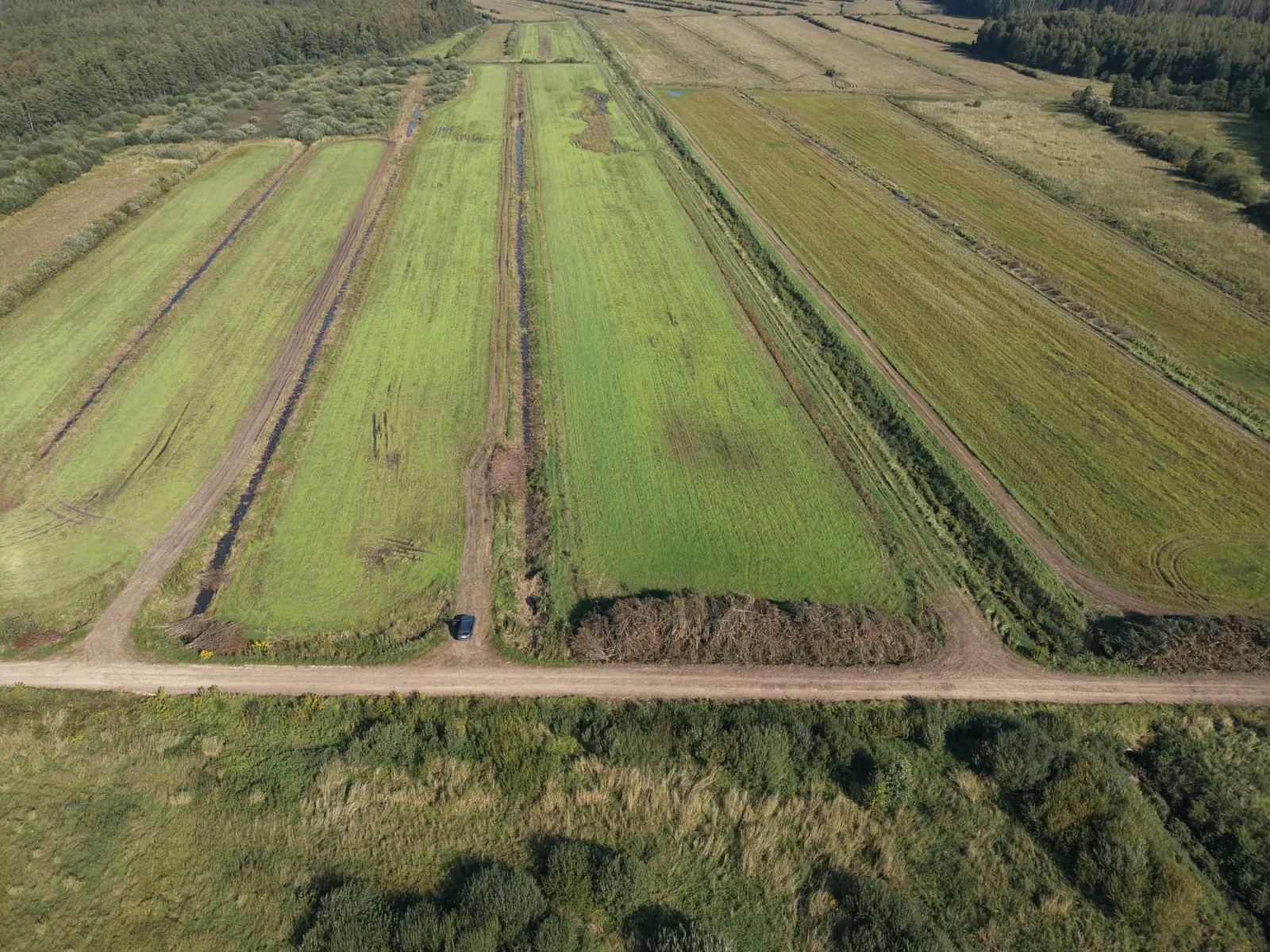 Atbrīvota lauksaimniecības zeme un savākts apaugums – foto 2